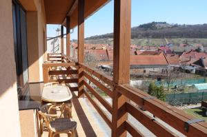 Balkón nebo terasa v ubytování Penzion Panorama