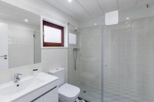 Et badeværelse på BRA.com Apartments Oporto Pinheiros