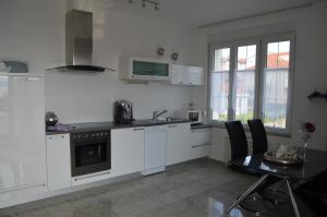 Kuchyň nebo kuchyňský kout v ubytování Luxury Apartments Zana