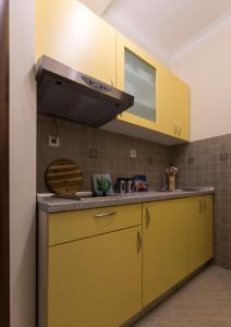 Kuchyň nebo kuchyňský kout v ubytování Jedro Apartmani