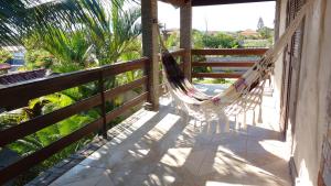 En balkon eller terrasse på Casa Saquarema