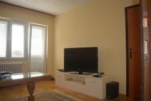Televízia a/alebo spoločenská miestnosť v ubytovaní Marin Apartment