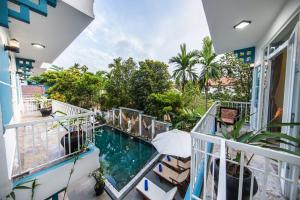 Vista de la piscina de Lucky Leaf Villa Hoian o d'una piscina que hi ha a prop