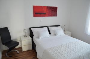 Postel nebo postele na pokoji v ubytování Luxury Apartments Zana
