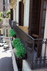 Balkón alebo terasa v ubytovaní Hostalin Barcelona Diputacion