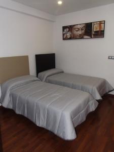 Postel nebo postele na pokoji v ubytování Apartamento Completo Boquerón de Granada