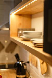 A kitchen or kitchenette at Casinha 23