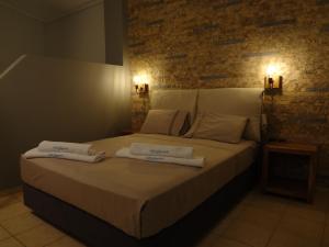 
Ένα ή περισσότερα κρεβάτια σε δωμάτιο στο Villa Anastasia
