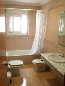 Koupelna v ubytování Hotel Tio Felipe
