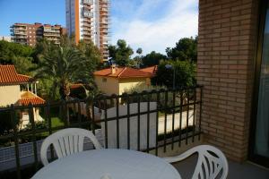 Balkón nebo terasa v ubytování Apartamento Cumbremar superior Orange Costa