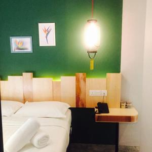 Krevet ili kreveti u jedinici u okviru objekta Finess Basic Hotel