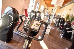Fitnes oz. oprema za telovadbo v nastanitvi aktiv Sporthotel Sächsische Schweiz