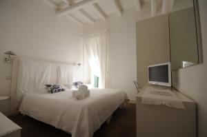 Televízia a/alebo spoločenská miestnosť v ubytovaní B&B Suite Home Trani