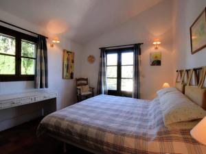Posteľ alebo postele v izbe v ubytovaní Holiday Home in Casares with Pool & Sea Views