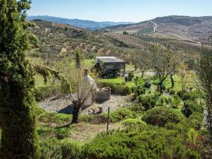 a view from the hillside of a farm with trees at Belvilla by OYO Casa Villa Campito in Villanueva de la Concepción