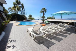 The swimming pool at or close to Casa Flores Finca Alcalá