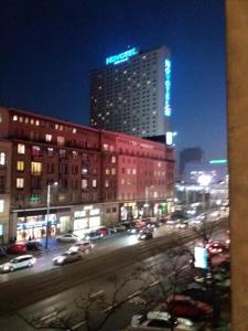 Výhľad na mesto Varšava alebo výhľad na mesto priamo z apartmánu