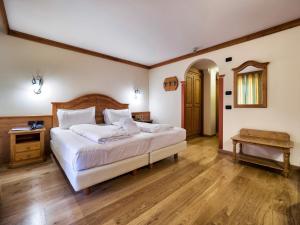 Voodi või voodid majutusasutuse Hotel Bertelli toas