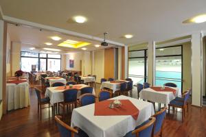 Restoran atau tempat lain untuk makan di Hotel Břízky