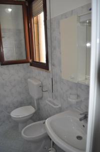 Koupelna v ubytování Casa Andrea
