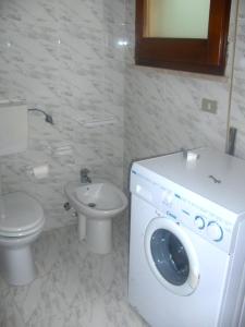 Koupelna v ubytování Casa Andrea