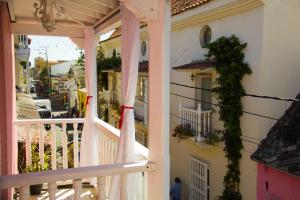 Balkón nebo terasa v ubytování Balcones de Venecia