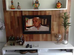 Televisyen dan/atau pusat hiburan di Ancorar Flat 2108 Porto de Galinhas