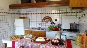 Kuchyň nebo kuchyňský kout v ubytování Casa Al Chianti B&B