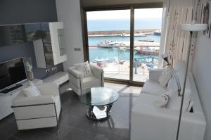Χώρος καθιστικού στο Casa Cleo