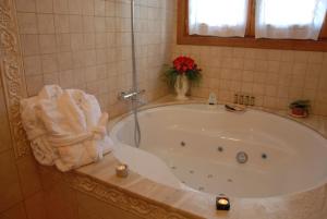 Koupelna v ubytování Hotel Selba d'Ansils + 37 fotografií