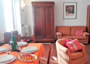 Posezení v ubytování Casa Al Chianti B&B