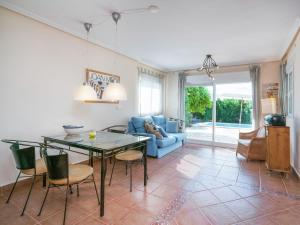 A seating area at Villa in Murcia with Private Pool and Garden