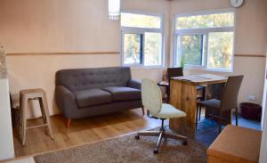 Et opholdsområde på Kaena Point Hostel