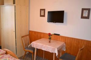 TV a/nebo společenská místnost v ubytování Penzion Hainiš