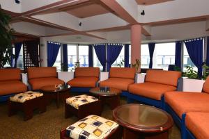 Predel za sedenje v nastanitvi UMH Tarik Hotel