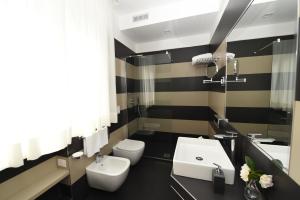 Koupelna v ubytování Bella Sorrento B&B