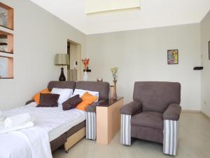 Χώρος καθιστικού στο Magnetic apartment Mehoffera