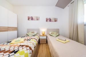 Posteľ alebo postele v izbe v ubytovaní Apartment Verunica