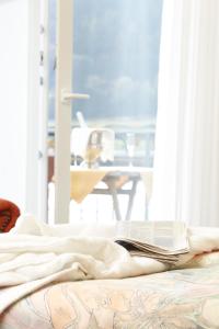 Postel nebo postele na pokoji v ubytování Hotel Winzerverein