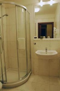 Een badkamer bij Hotel Villa