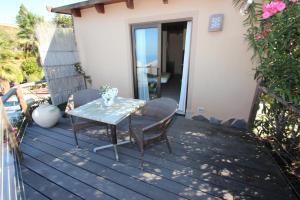 A balcony or terrace at Studio Pablo Finca Montimar