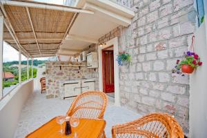 Μπαλκόνι ή βεράντα στο Medin di Lastua