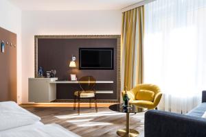 Voodi või voodid majutusasutuse GORITSCHNIGGs Hotel toas