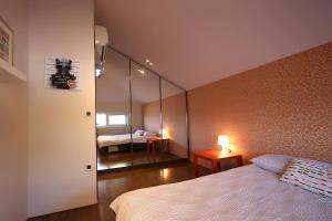 Posteľ alebo postele v izbe v ubytovaní Unique Apartment Opatija