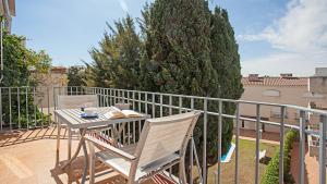 Balkón alebo terasa v ubytovaní Beach Penthouse