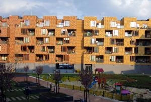 Budynek, w którym mieści się apartament