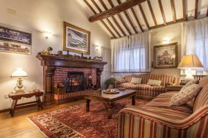 Posezení v ubytování Villa Gobbi Benelli