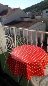 Balkón nebo terasa v ubytování Apartments Villa Antony