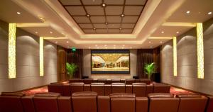A seating area at Dahongpao Resort