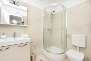 Ein Badezimmer in der Unterkunft Apartman Kresan